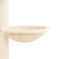 vidaXL Kratzbaum Deckenhoch Creme 258,5-284,5 cm vidaXL Kratzbaum Deckenhoch Creme 258,5-284,5 cm