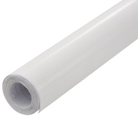 vidaXL Autofolien 2 Stk. 4D Weiß 100x150 cm