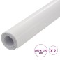 vidaXL Autofolien 2 Stk. 4D Weiß 100x150 cm vidaXL Autofolien 2 Stk. 4D Weiß 100x150 cm