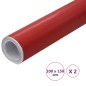 vidaXL Autofolien 2 Stk. 4D Rot 100x150 cm vidaXL Autofolien 2 Stk. 4D Rot 100x150 cm