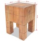 vidaXL Sitzhocker Massives Mahagoniholz vidaXL Sitzhocker Massives Mahagoniholz