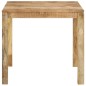 vidaXL Esstisch Massivholz Mango 82x80x76 cm vidaXL Esstisch Massivholz Mango 82x80x76 cm