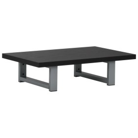 vidaXL Badmöbel Schwarz 60×40×16,3 cm
