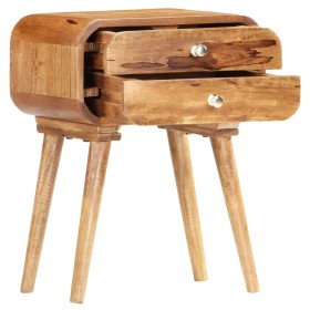 vidaXL Nachttisch 43×30×58 cm Massivholz Mango 
