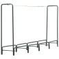 vidaXL Brennholzregal Anthrazit 240×35×120 cm Stahl vidaXL Brennholzregal Anthrazit 240×35×120 cm Stahl