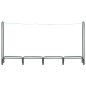 vidaXL Brennholzregal Anthrazit 240×35×120 cm Stahl vidaXL Brennholzregal Anthrazit 240×35×120 cm Stahl