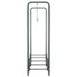 vidaXL Brennholzregal Anthrazit 240×35×120 cm Stahl vidaXL Brennholzregal Anthrazit 240×35×120 cm Stahl