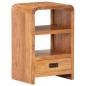 vidaXL Nachttisch 40x30x60 cm Massivholz mit Honigfarbenem Finish vidaXL Nachttisch 40x30x60 cm Massivholz mit Honigfarbenem Finish