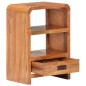 vidaXL Nachttisch 40x30x60 cm Massivholz mit Honigfarbenem Finish vidaXL Nachttisch 40x30x60 cm Massivholz mit Honigfarbenem Finish