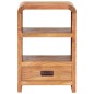vidaXL Nachttisch 40x30x60 cm Massivholz mit Honigfarbenem Finish vidaXL Nachttisch 40x30x60 cm Massivholz mit Honigfarbenem Finish