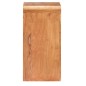 vidaXL Nachttisch 40x30x60 cm Massivholz mit Honigfarbenem Finish vidaXL Nachttisch 40x30x60 cm Massivholz mit Honigfarbenem Finish