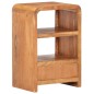 vidaXL Nachttisch 40x30x60 cm Massivholz mit Honigfarbenem Finish vidaXL Nachttisch 40x30x60 cm Massivholz mit Honigfarbenem Finish