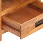 vidaXL Nachttisch 40x30x60 cm Massivholz mit Honigfarbenem Finish vidaXL Nachttisch 40x30x60 cm Massivholz mit Honigfarbenem Finish