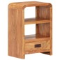 vidaXL Nachttisch 40x30x60 cm Massivholz mit Honigfarbenem Finish vidaXL Nachttisch 40x30x60 cm Massivholz mit Honigfarbenem Finish
