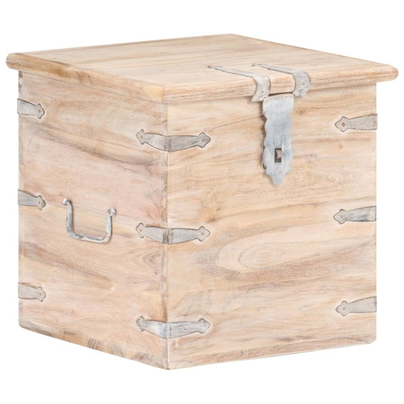 vidaXL Truhe 40x40x40 cm Akazie Massivholz vidaXL Truhe 40x40x40 cm Akazie Massivholz