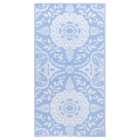 vidaXL Outdoor-Teppich Babyblau 80x150 cm PP