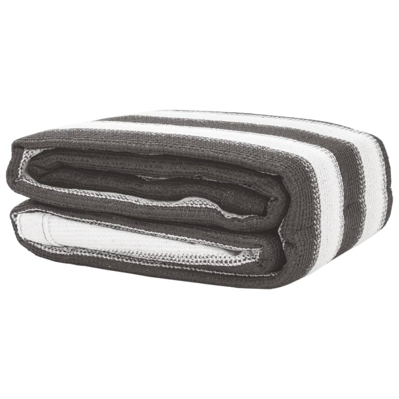 vidaXL Zeltteppich 250x500 cm Anthrazit und Weiß vidaXL Zeltteppich 250x500 cm Anthrazit und Weiß