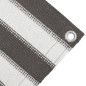 vidaXL Zeltteppich 250x500 cm Anthrazit und Weiß vidaXL Zeltteppich 250x500 cm Anthrazit und Weiß