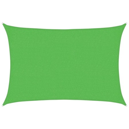 vidaXL Sonnensegel 160 g/m² Hellgrün 2x2,5 m HDPE
