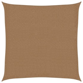 vidaXL Sonnensegel 160 g/m² Taupe 3x3 m HDPE