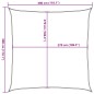 vidaXL Sonnensegel 160 g/m² Taupe 3x3 m HDPE vidaXL Sonnensegel 160 g/m² Taupe 3x3 m HDPE