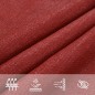 vidaXL Sonnensegel 160 g/m² Rot 2,5x4,5 m HDPE vidaXL Sonnensegel 160 g/m² Rot 2,5x4,5 m HDPE