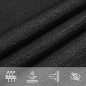 vidaXL Sonnensegel 160 g/m² Schwarz 4x5 m HDPE vidaXL Sonnensegel 160 g/m² Schwarz 4x5 m HDPE