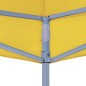 vidaXL Partyzelt-Dach 4,5x3 m Gelb 270 g/m² vidaXL Partyzelt-Dach 4,5x3 m Gelb 270 g/m²