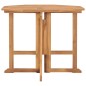 vidaXL Klappbarer Garten-Esstisch 90x90x75 cm Massivholz Teak vidaXL Klappbarer Garten-Esstisch 90x90x75 cm Massivholz Teak