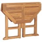 vidaXL Klappbarer Garten-Esstisch 90x90x75 cm Massivholz Teak vidaXL Klappbarer Garten-Esstisch 90x90x75 cm Massivholz Teak