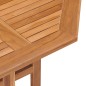 vidaXL Klappbarer Garten-Esstisch 90x90x75 cm Massivholz Teak vidaXL Klappbarer Garten-Esstisch 90x90x75 cm Massivholz Teak