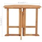 vidaXL Klappbarer Garten-Esstisch 90x90x75 cm Massivholz Teak vidaXL Klappbarer Garten-Esstisch 90x90x75 cm Massivholz Teak