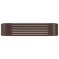 vidaXL Hochbeet Pulverbeschichteter Stahl 175x100x36 cm Braun vidaXL Hochbeet Pulverbeschichteter Stahl 175x100x36 cm Braun