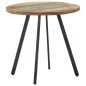 vidaXL Esstisch 80 cm Altholz Massiv vidaXL Esstisch 80 cm Altholz Massiv