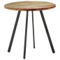vidaXL Esstisch 80 cm Altholz Massiv vidaXL Esstisch 80 cm Altholz Massiv