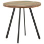vidaXL Esstisch 80 cm Altholz Massiv vidaXL Esstisch 80 cm Altholz Massiv