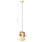 vidaXL Hängelampe Industriestil 25 W Messing Rund 19 cm E27 vidaXL Hängelampe Industriestil 25 W Messing Rund 19 cm E27