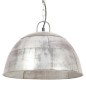 vidaXL Hängelampe Vintage Industriestil 25 W Silbern Rund 41 cm E27 vidaXL Hängelampe Vintage Industriestil 25 W Silbern Rund 41 cm E27