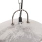 vidaXL Hängelampe Vintage Industriestil 25 W Silbern Rund 41 cm E27 vidaXL Hängelampe Vintage Industriestil 25 W Silbern Rund 41 cm E27