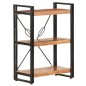 vidaXL Bücherregal 3 Fächer 60x30x80 cm Akazie Massivholz vidaXL Bücherregal 3 Fächer 60x30x80 cm Akazie Massivholz