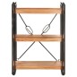 vidaXL Bücherregal 3 Fächer 60x30x80 cm Akazie Massivholz vidaXL Bücherregal 3 Fächer 60x30x80 cm Akazie Massivholz