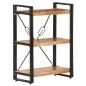 vidaXL Bücherregal 3 Fächer 60x30x80 cm Akazie Massivholz vidaXL Bücherregal 3 Fächer 60x30x80 cm Akazie Massivholz