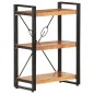 vidaXL Bücherregal 3 Fächer 60x30x80 cm Akazie Massivholz vidaXL Bücherregal 3 Fächer 60x30x80 cm Akazie Massivholz