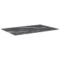 vidaXL Tischplatte Schwarz 100x62 cm 8 mm Hartglas in Marmoroptik vidaXL Tischplatte Schwarz 100x62 cm 8 mm Hartglas in Marmoroptik