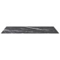 vidaXL Tischplatte Schwarz 100x62 cm 8 mm Hartglas in Marmoroptik vidaXL Tischplatte Schwarz 100x62 cm 8 mm Hartglas in Marmoroptik
