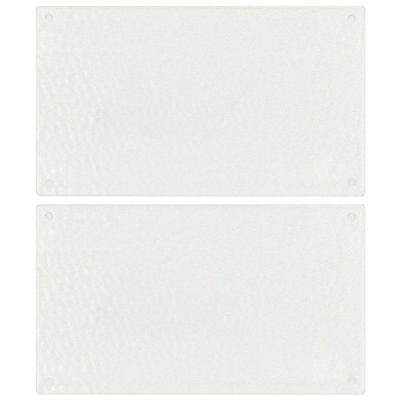 vidaXL Schneidebretter 2 Stk. Transparent Blasenmuster Hartglas vidaXL Schneidebretter 2 Stk. Transparent Blasenmuster Hartglas