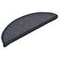 vidaXL Treppenmatten 15 Stk. Dunkelgrau und Blau 56x17x3 cm vidaXL Treppenmatten 15 Stk. Dunkelgrau und Blau 56x17x3 cm