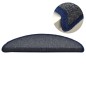 vidaXL Treppenmatten 15 Stk. Dunkelgrau und Blau 56x17x3 cm vidaXL Treppenmatten 15 Stk. Dunkelgrau und Blau 56x17x3 cm