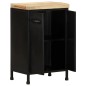 vidaXL Sideboard 47x35x76 cm Raues Mangoholz vidaXL Sideboard 47x35x76 cm Raues Mangoholz