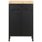 vidaXL Sideboard 47x35x76 cm Raues Mangoholz vidaXL Sideboard 47x35x76 cm Raues Mangoholz